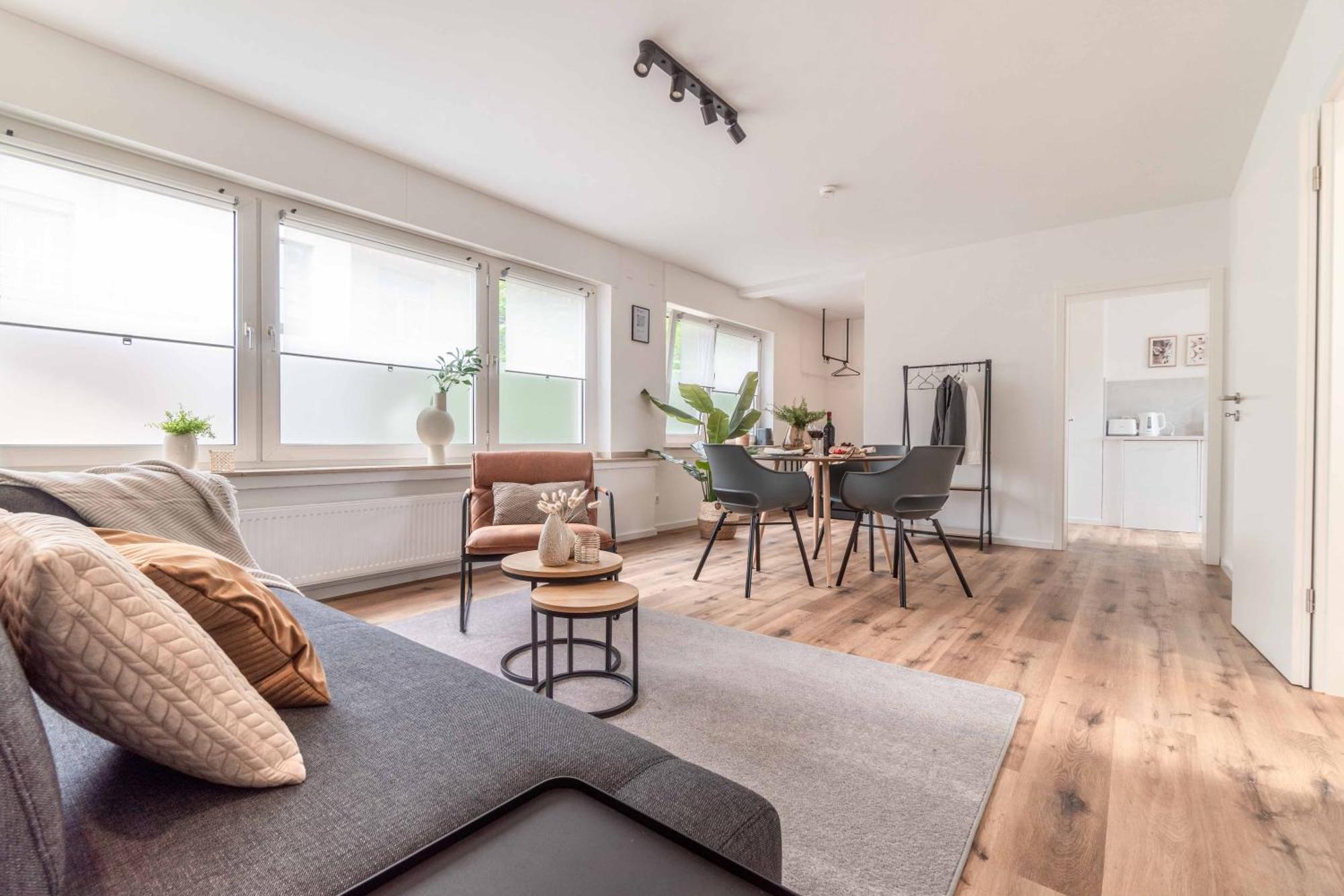 Modern & Minimal - Design-Apartment In Stadtmitte Wesel  Exterior foto